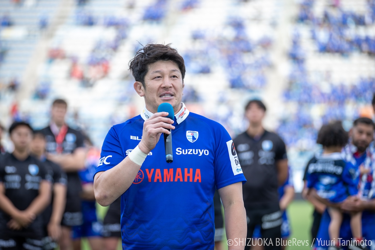 大戸裕矢［静岡ブルーレヴズ／LO］が現役ラストマッチで有終の勝利。次世代へバトン託す