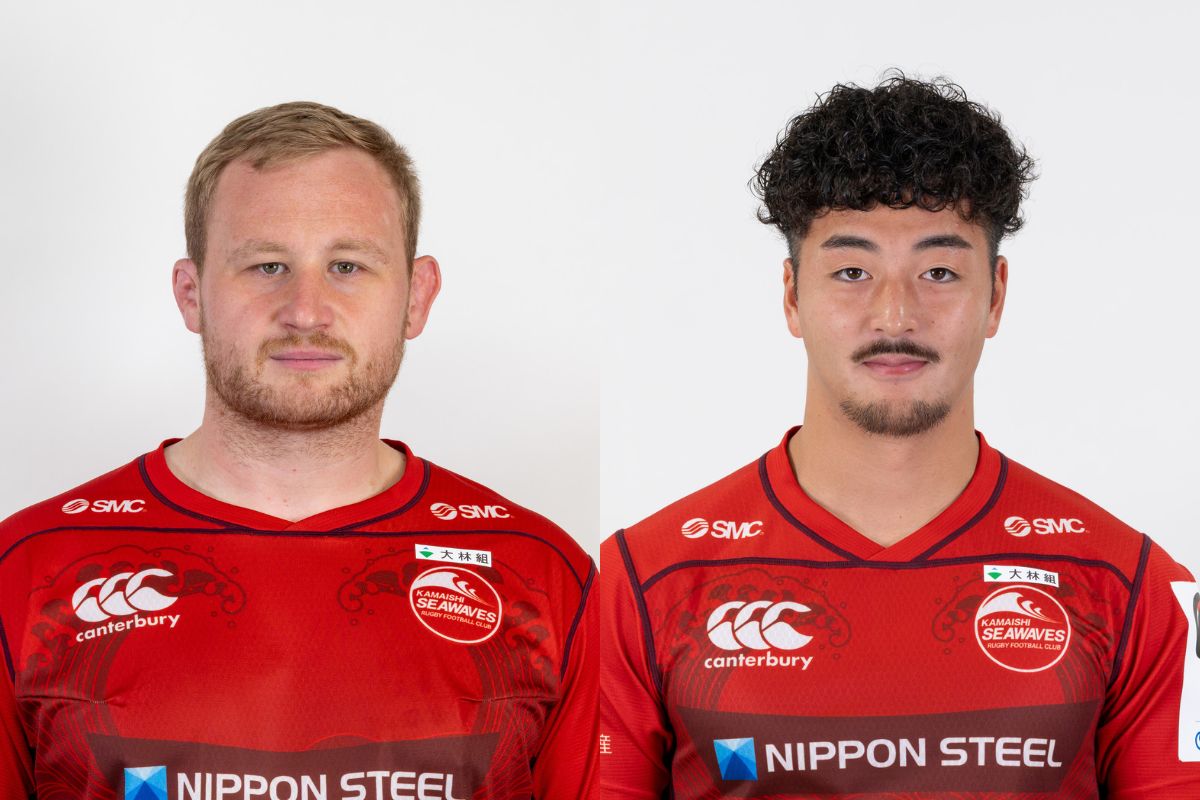 日本製鉄釜石シーウェイブスのPRトロイ・ハレット、SO落和史が退団