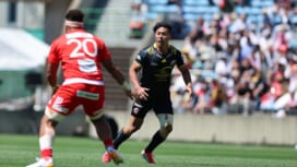 8連戦期間中も個人トレーニング続行。サンゴリアス中野将伍、努力の習慣