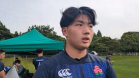 勉強は「メリハリ」が肝。浦和高→慶大の山﨑太雅、20歳以下日本代表で高まる意識