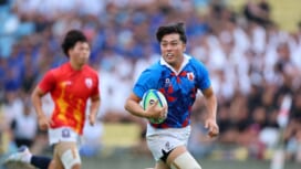 対抗戦選抜が8トライの猛攻でリーグ戦選抜に快勝。早稲田大の名取凛之輔がPOMに輝く。第13回関東大学オールスターゲーム2026