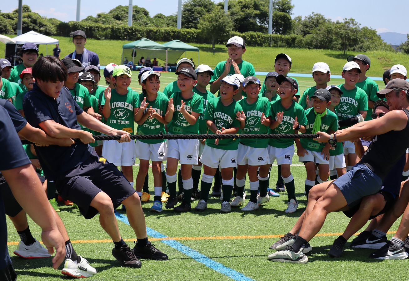 九州大学ラグビークリニック with 伊都ヤングラガーズ。3年目で育まれた繋がりと循環