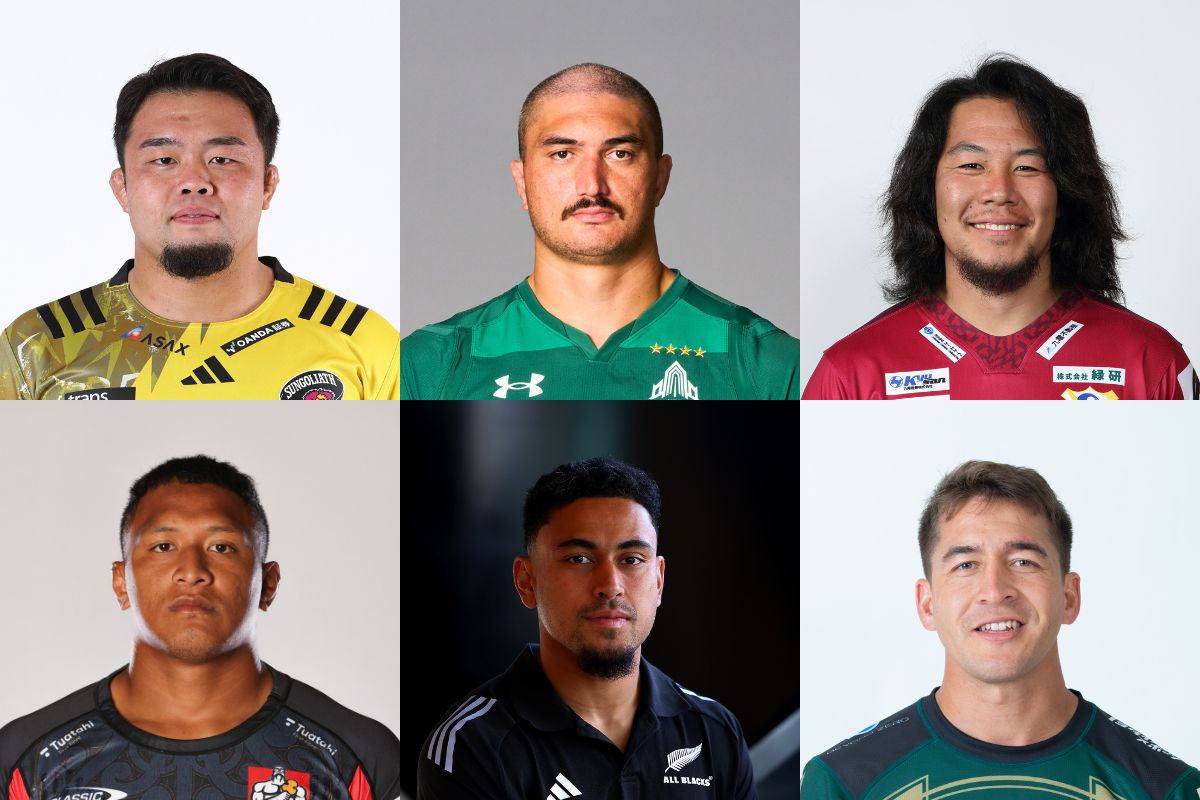 横浜キヤノンイーグルスに中野幹ら選手10名が移籍。元オールブラックスのサミペニ・フィナウ、スティーブン・ペロフェタも