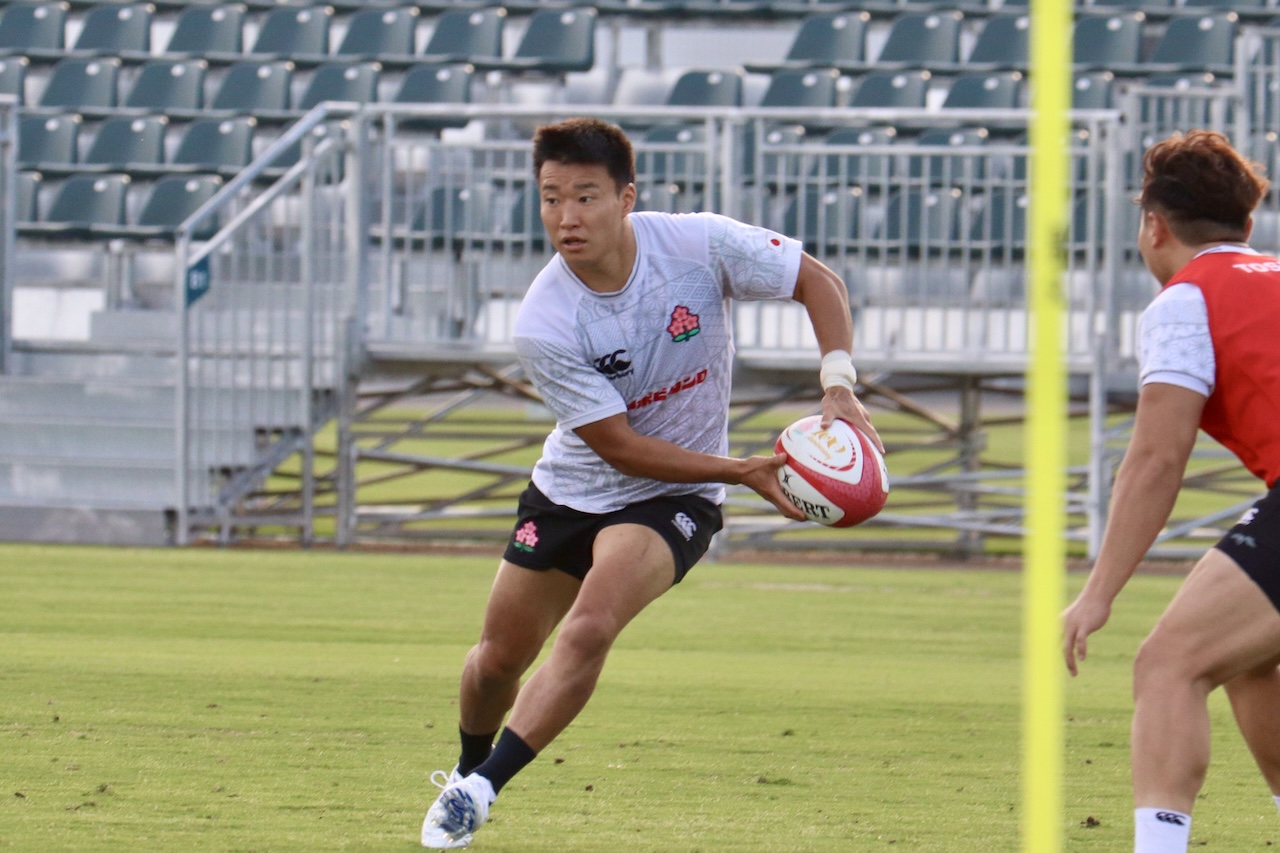 日本代表が7.18フランス戦に向けトレーニング。SH齋藤直人は「形がない」アタックを警戒