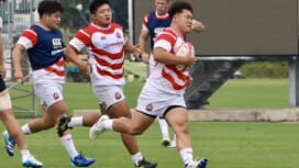 日本代表がフランス戦前日のキャプテンズラン実施。争点のラインアウト、江良颯は高身長FW陣…
