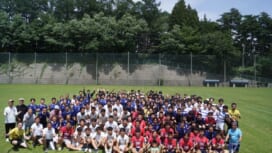 総勢300名が節目を祝う。岡谷工業高校ラグビー部 創部60周年記念イベントを開催