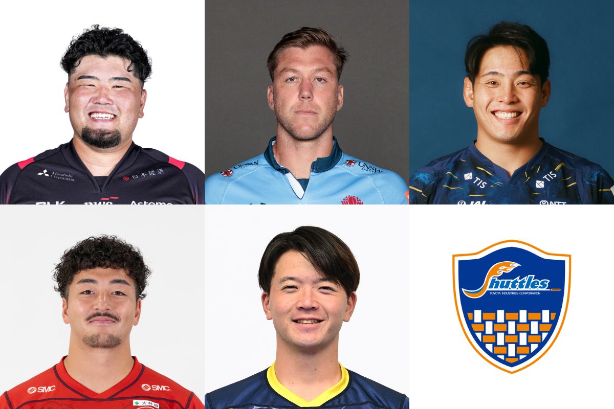 豊田自動織機シャトルズ愛知に新戦力。元オーストラリア代表アンガス・ブライス、繁松哲大ら6選手が加入