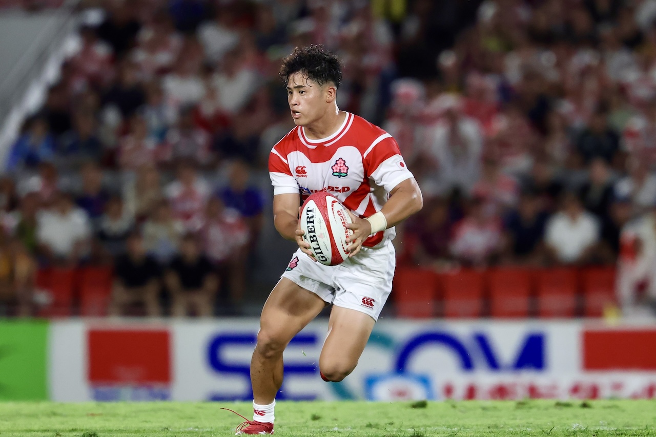 伊藤龍之介［日本代表／SO］オーストラリア戦で中央を切り裂き鮮烈な“ファーストトライ”。際立つ“仕掛け”への意識