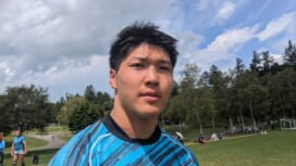 2月に代表候補入り。筑波大・中森真翔、大学生の代表デビュー組に刺激。