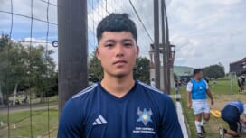 ニュージーランド帰りで異彩放つ。東洋大・永吉天馬、在学中の日本代表入り目指す。