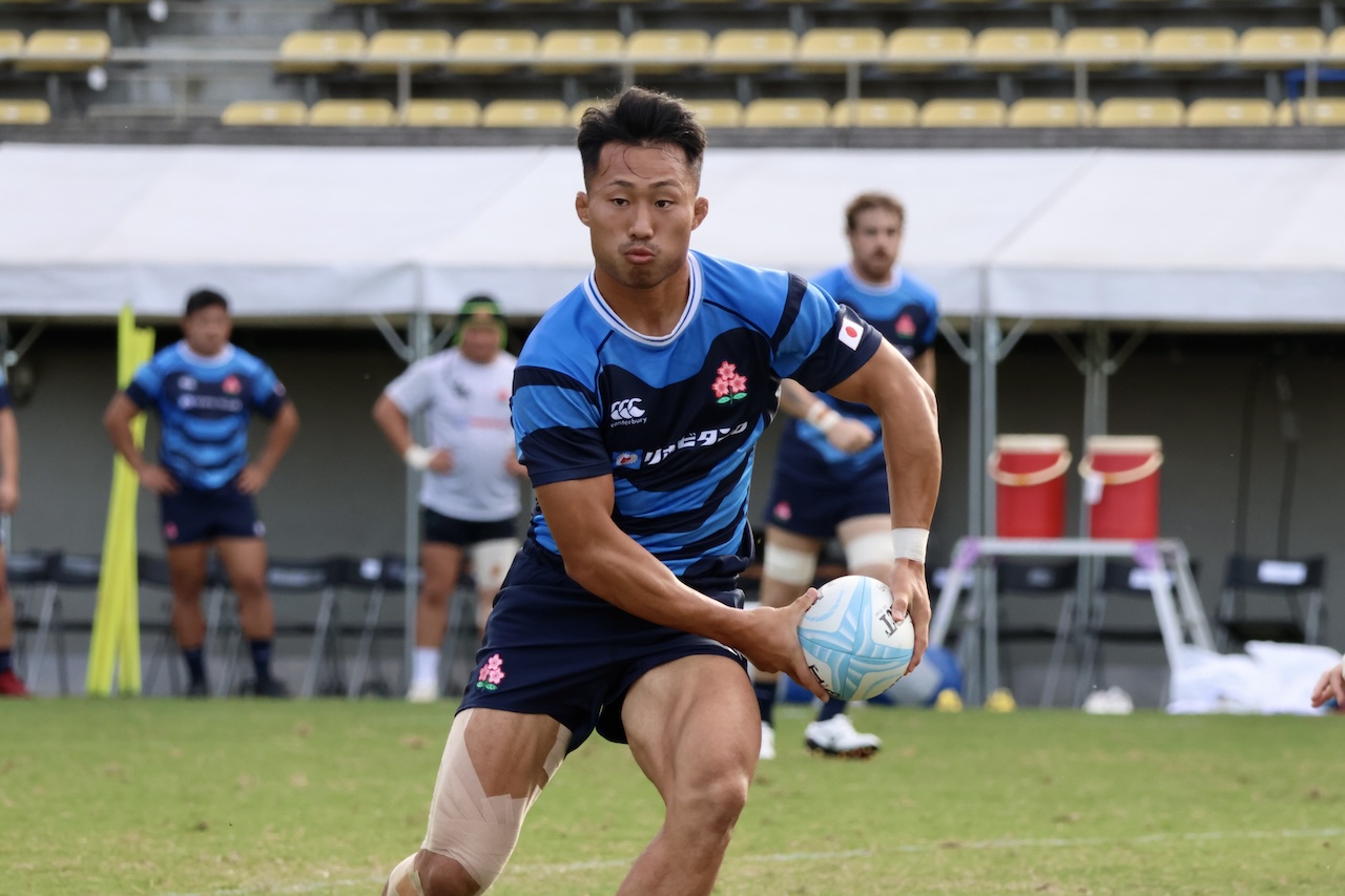 【日本代表】PNC決勝前日のキャプテンズラン実施。復帰戦の長田智希が掲げるフィジー対策のポイントは守備の“コネクト”