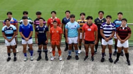 関東大学ラグビー開幕前カンファレンスを開催。明治は「前へ」の精神で連覇目指す
