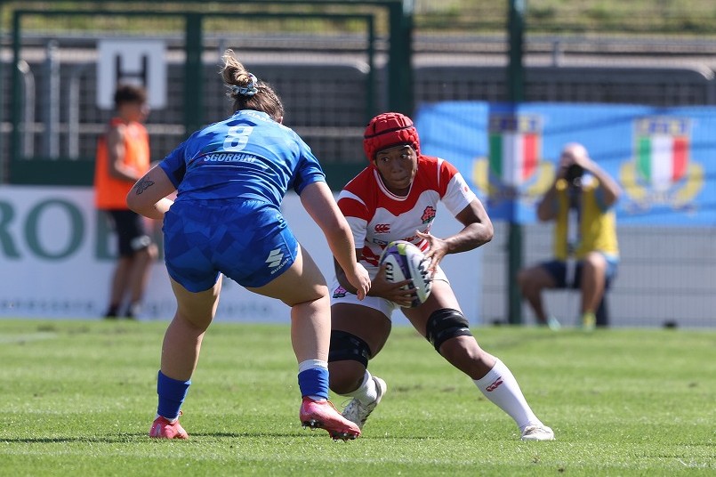 【女子日本代表】欧州遠征第1戦・イタリア代表戦は完敗。前半途中に追い上げるも突き放される