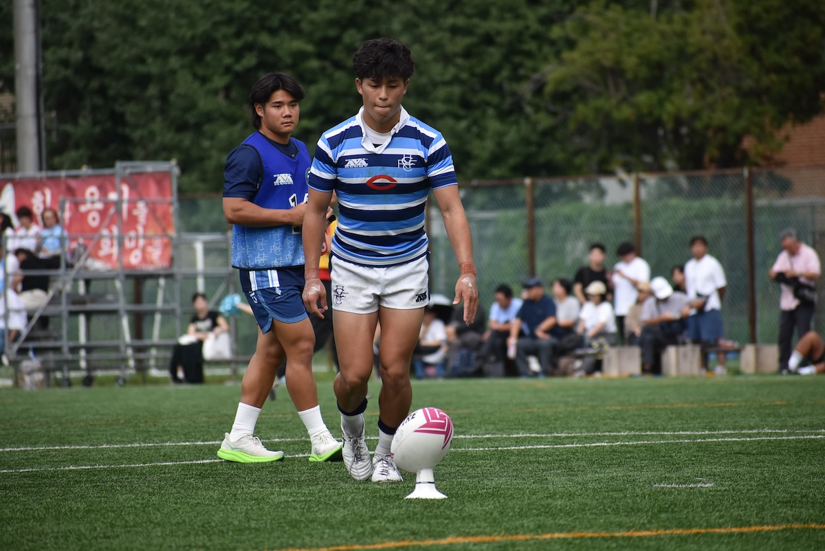 『ホンモノ』には、まだまだ。関東大学リーグ戦2部開幕、中大主将SO須田龍之介