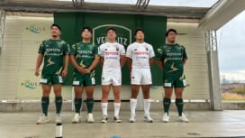 トヨタヴェルブリッツ、新ジャージーお披露目会。新加入の野口竜司、細木康太郎もファンに挨拶