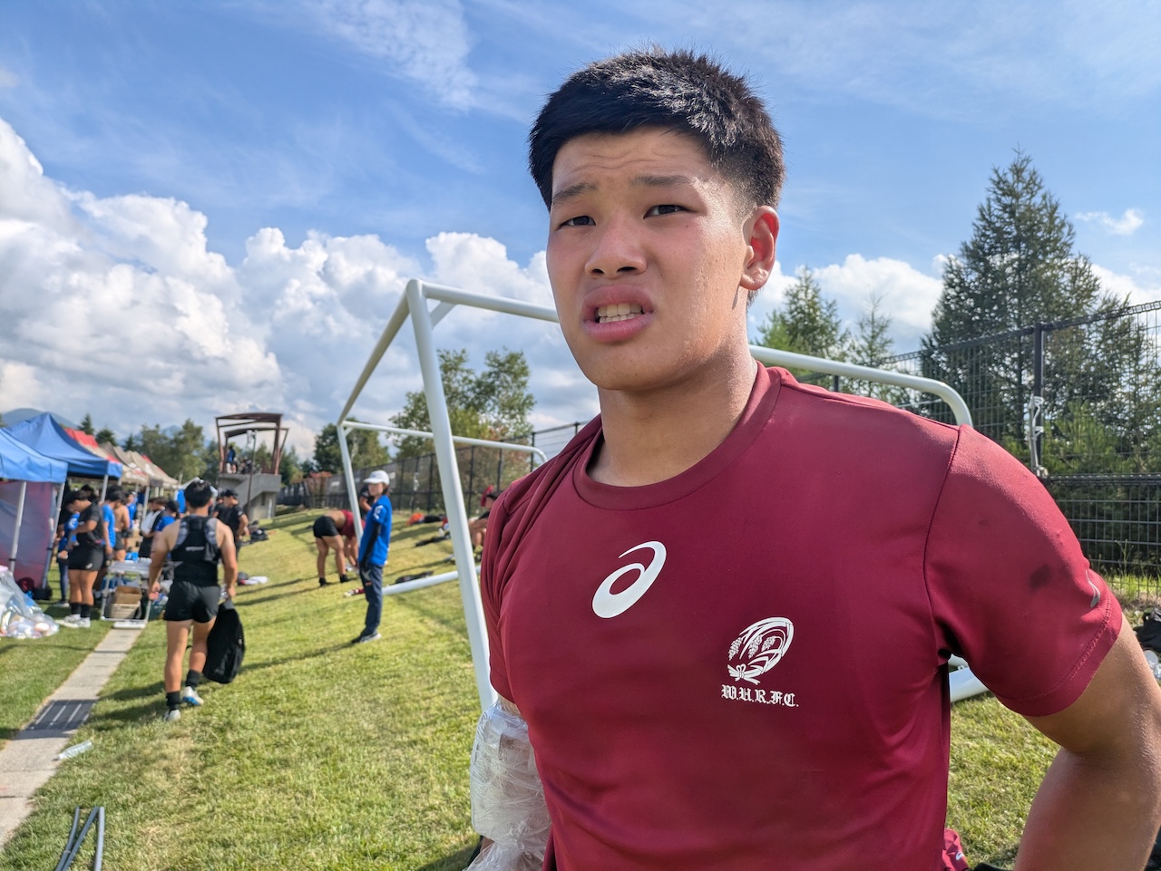 代表選手の位置に大型新人。早大・吉廻温真は「世界と戦っていける人材になりたい」。