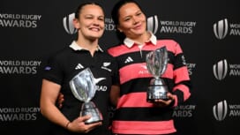 女子NZ代表ブラックファーンズのバックロー2選手が年間MVP&新人賞ダブル受賞