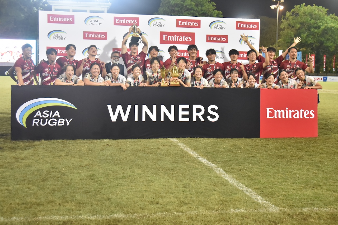 【アジアセブンズシリーズ スリランカ大会】女子・男子日本がアベック優勝。サクラセブンズは2連勝でシリーズ完全制覇