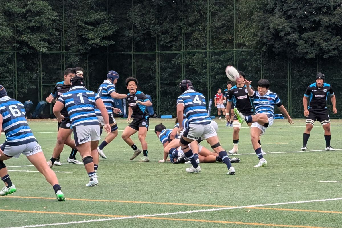 【関東大学リーグ戦2部】中央大が快勝で首位に浮上。山梨学院大は8トライ奪われ今季初黒星