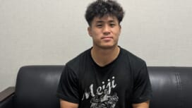 日本代表から明大に合流。伊藤龍之介の目指す悔いなき道。