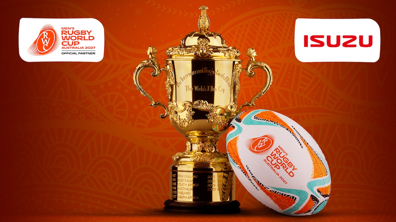 いすゞ自動車、RWC2027・2029のパートナーシップ契約を締結。トラックで大会運営のサポートへ