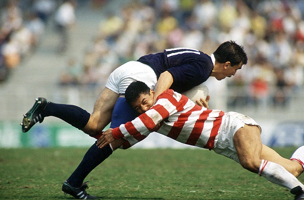 身幅31cmアンブロ1989年ラグビースコットランド代表来日時のチーム