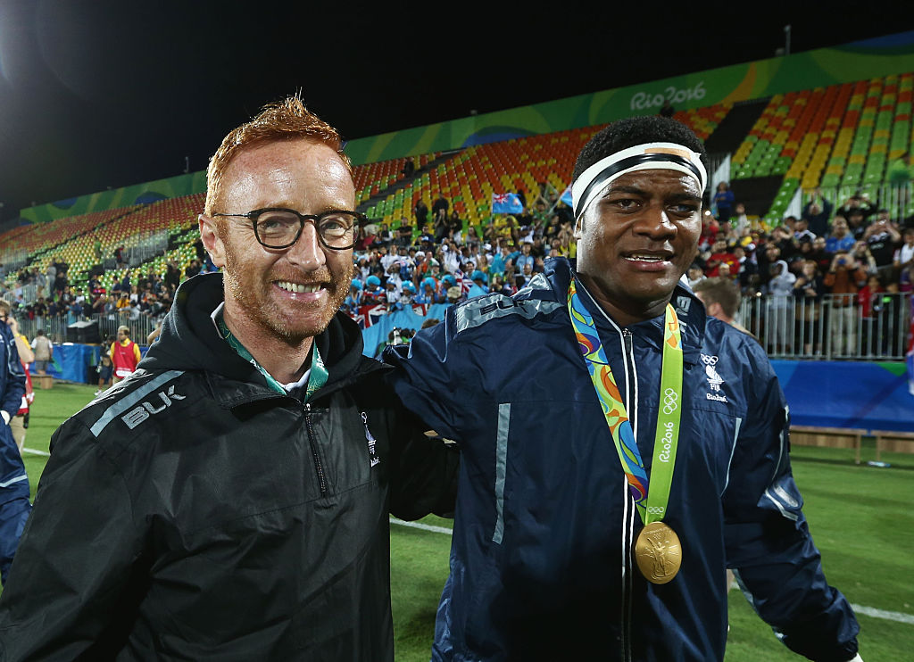 フィジーをオリンピックのゴールドメダリストにした名将ベン・ライアン（C）Getty Images