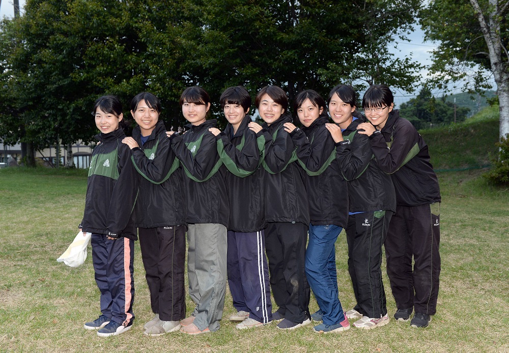 北海道大学ラグビー部のマネージャーたち（C）Hiroaki.UENO