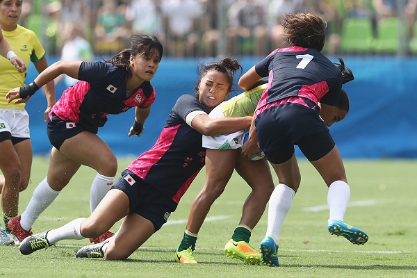 女子セブンズ日本代表はメダル獲得ならず　ブラジルに敗れ9位以下確定
