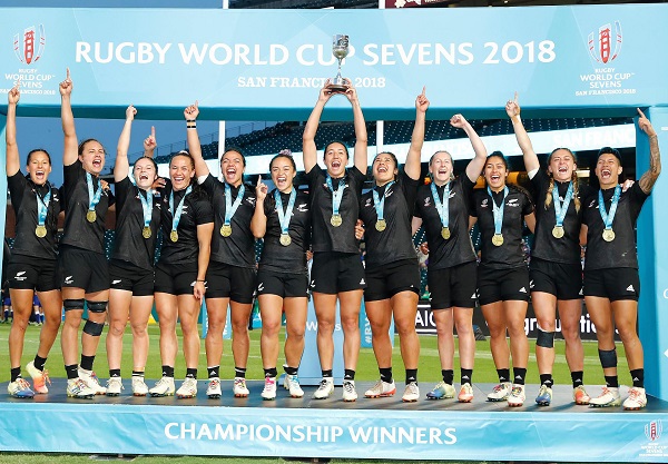 NZ女子がワールドカップ・セブンズ連覇！　フランス銀、オーストラリアが銅