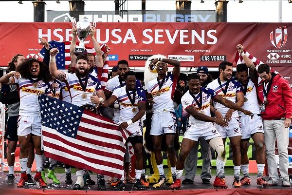アメリカが自国で初の戴冠 セブンズシリーズで3年ぶり2回目のカップ優勝 ラグビーリパブリック